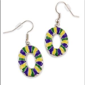 Mardi Gras Earrings